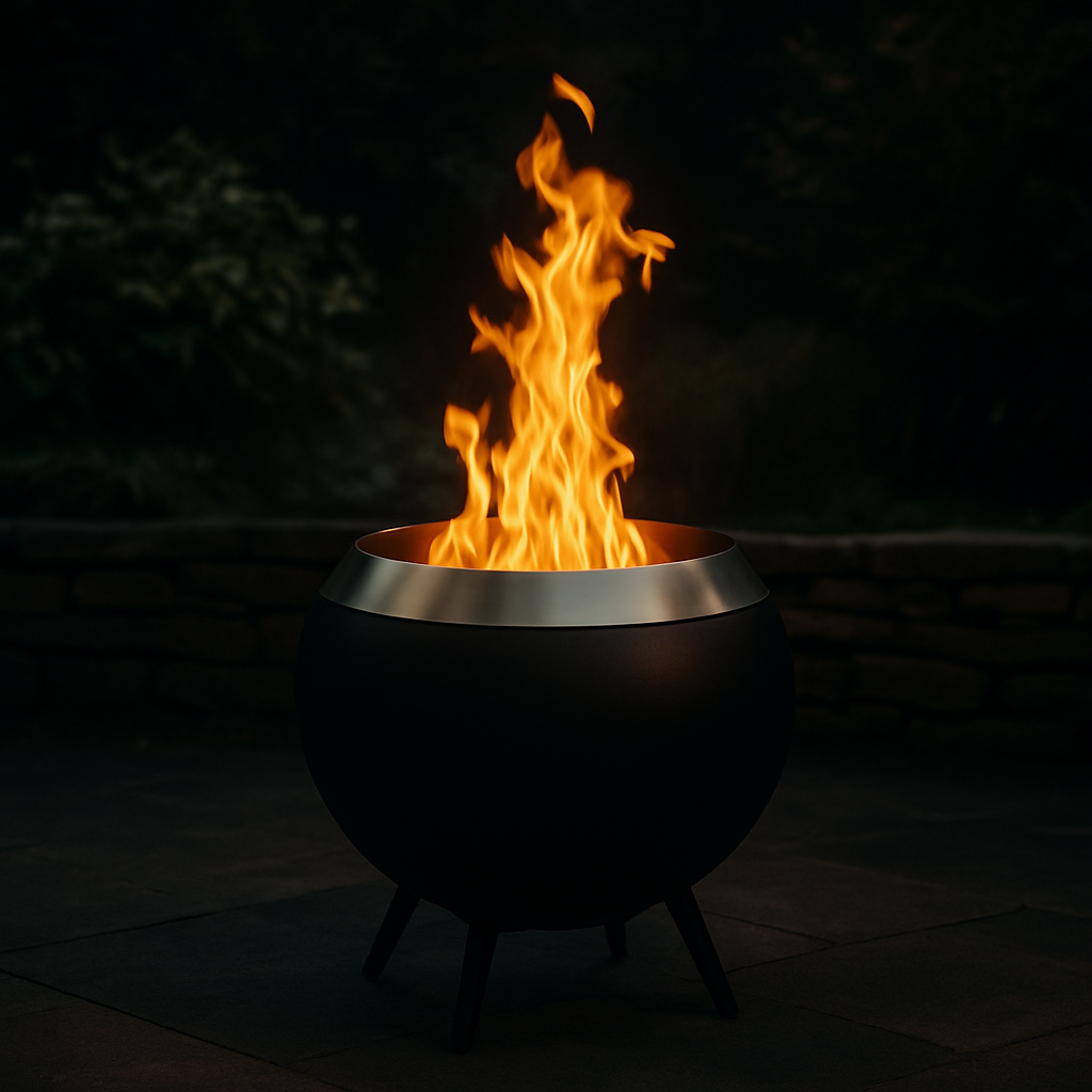 Moon 45 – edle, raucharme Feuerschale von höfats